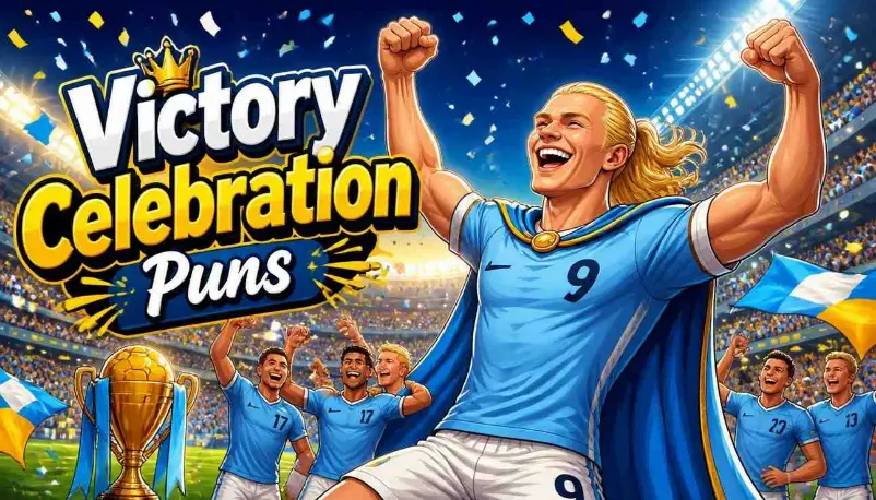Victory Celebration Puns         