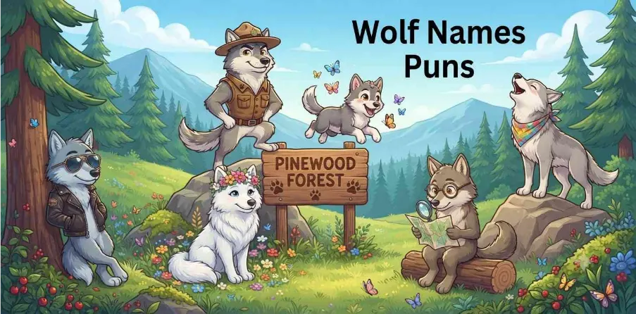Wolf Names Puns           