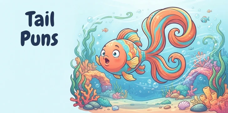 Fish Tails create Graceful Movement    