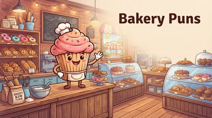 Cute Bakery Puns