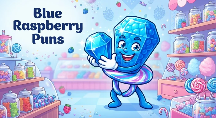 Blue Raspberry Puns