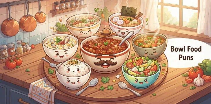 Bowl Food Puns