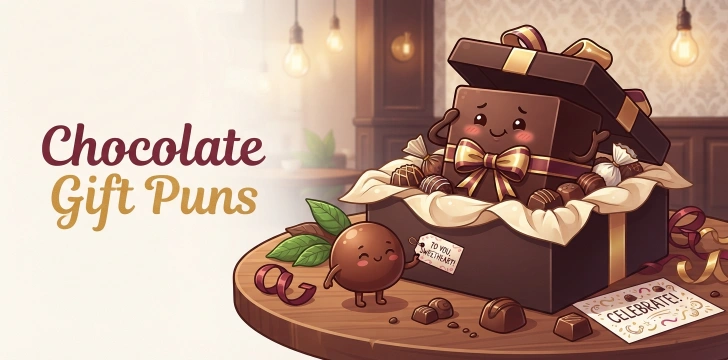 Chocolate Gift Puns