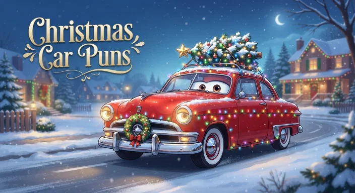 Christmas Car Puns