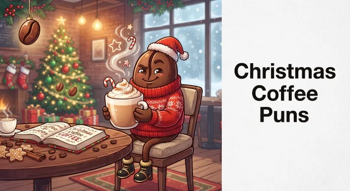 Christmas Coffee Puns