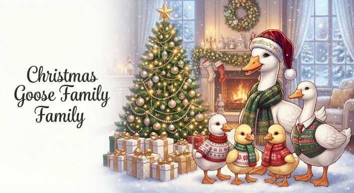 Christmas Family Goose Puns For Friends   