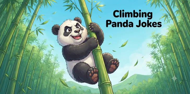 Climbing Panda Jokes