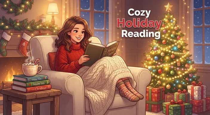 Cozy Reading Puns for the Holidays