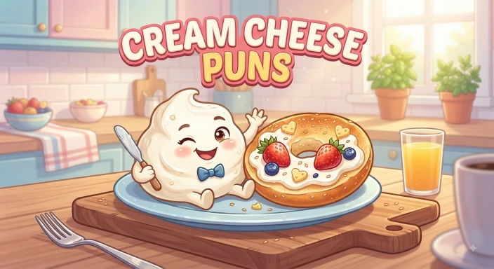 Cream Cheese Puns