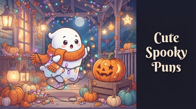 Cute Spooky Puns   