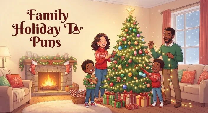 Family-Friendly Holiday Puns  