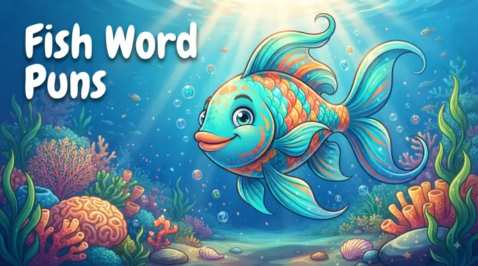 Cute Fish Word Puns