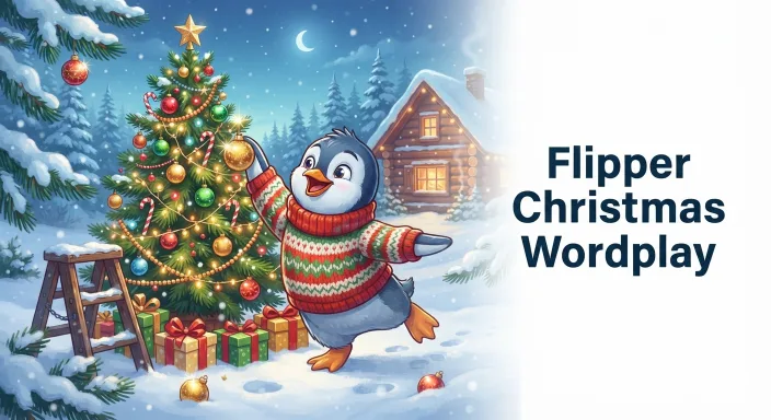 Flipper Christmas Wordplay  