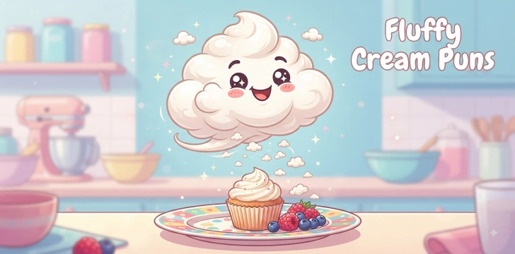 Fluffy Cream Puns