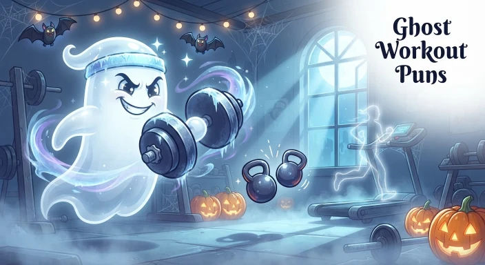 Ghost Workout Puns