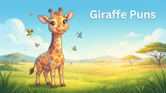 Giraffe Puns