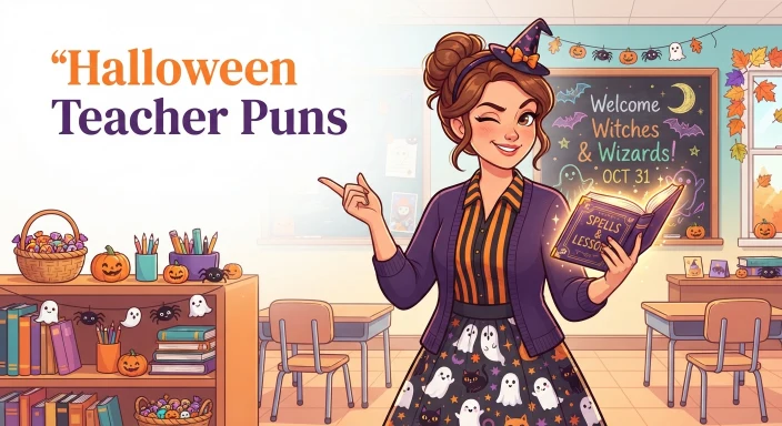 Halloween Teacher Puns
