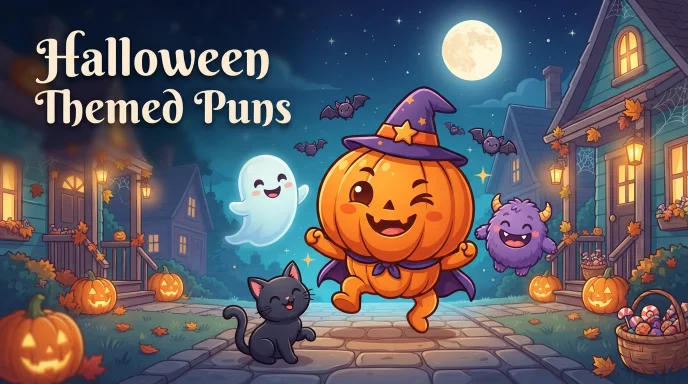 Halloween Themed Puns