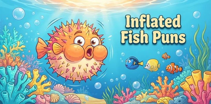 Inflated Fish Puns  