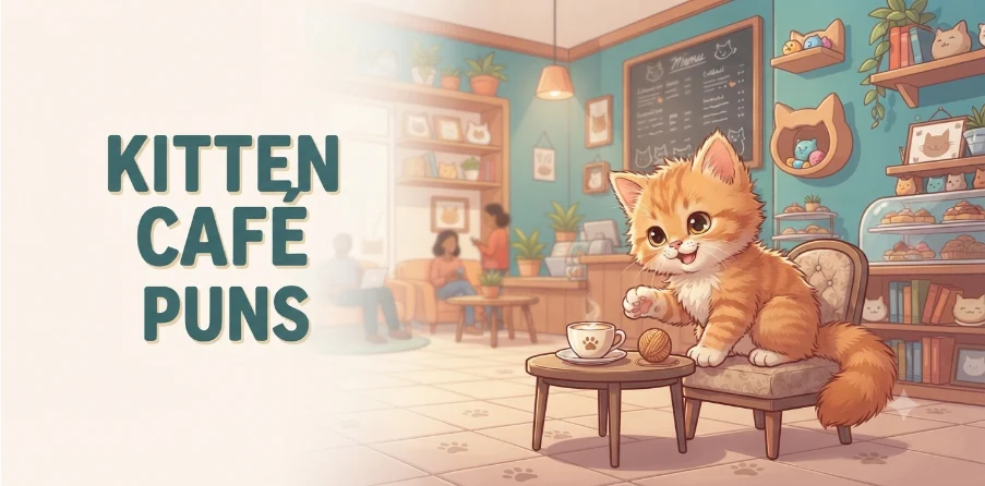 Kitten Café Puns           