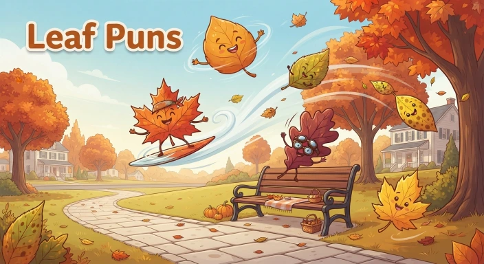 Leaf Puns  