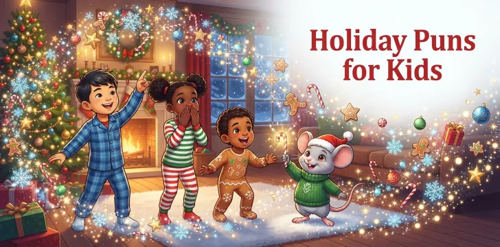 Magical Holiday Puns for Kids