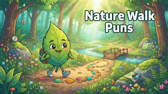 Nature Walk Puns