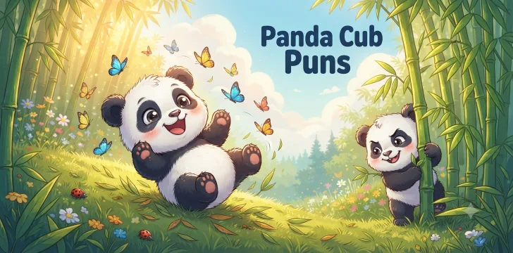 Panda Cub Puns