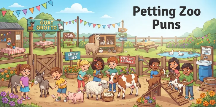 Petting Zoo Puns   