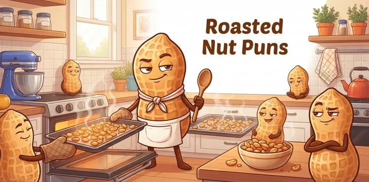 Roasted Nut Puns  