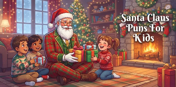Santa Claus Puns for Children  
