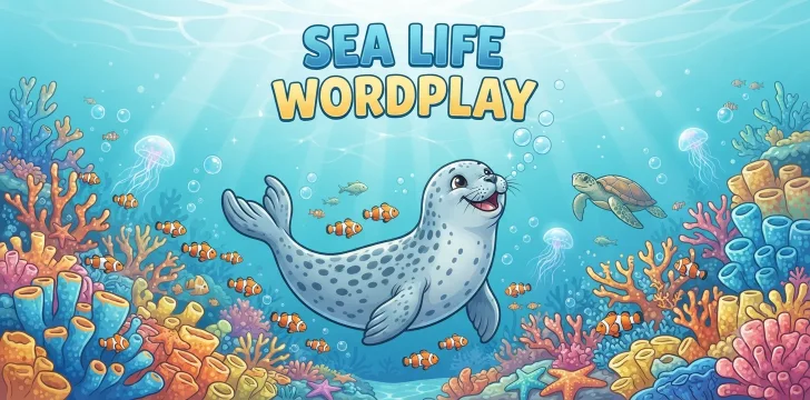 Sea Life Wordplay
