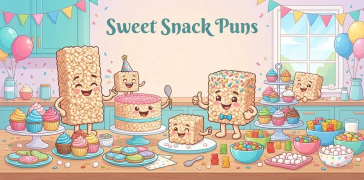 Sweet Snack Puns