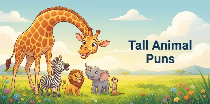 Tall Animal Puns