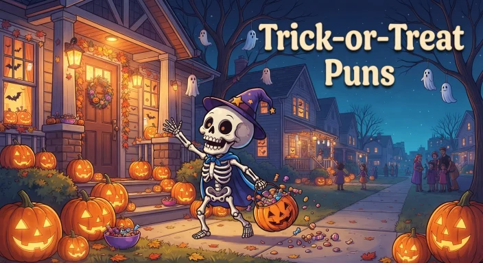 Trick-or-Treat Puns