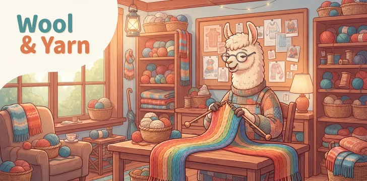 Wool and Yarn Puns