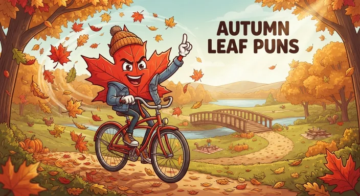 Autumn Leaf Puns