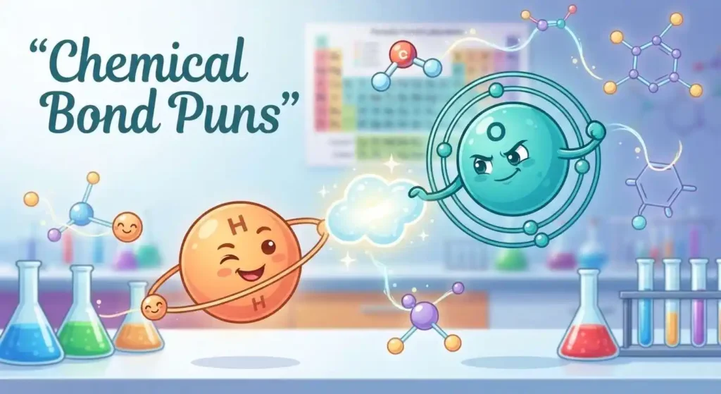 atoms forming a chemical bond