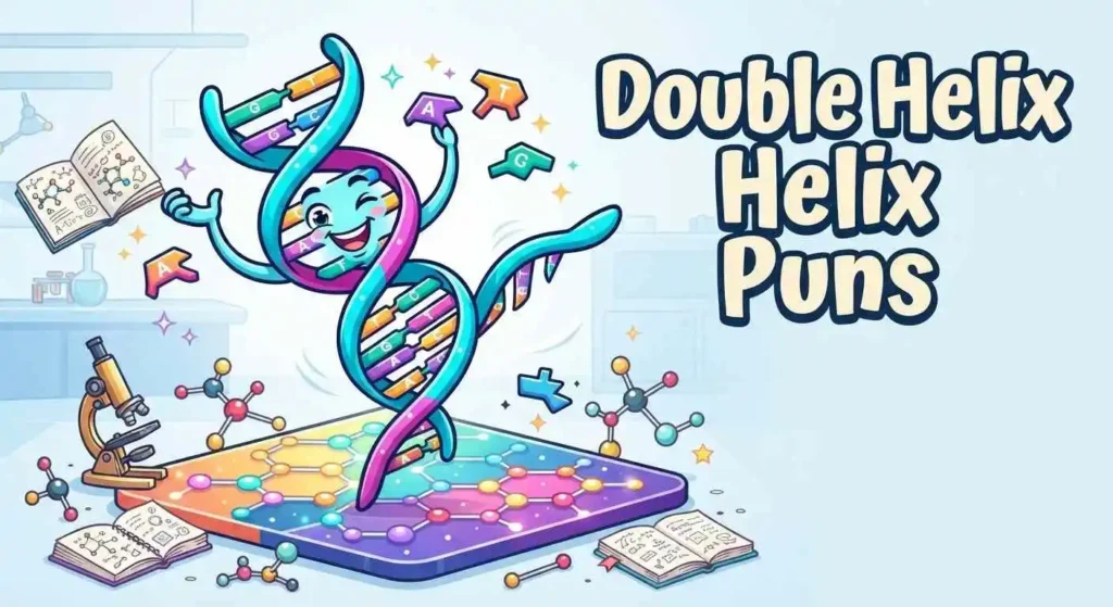 Funny double helix