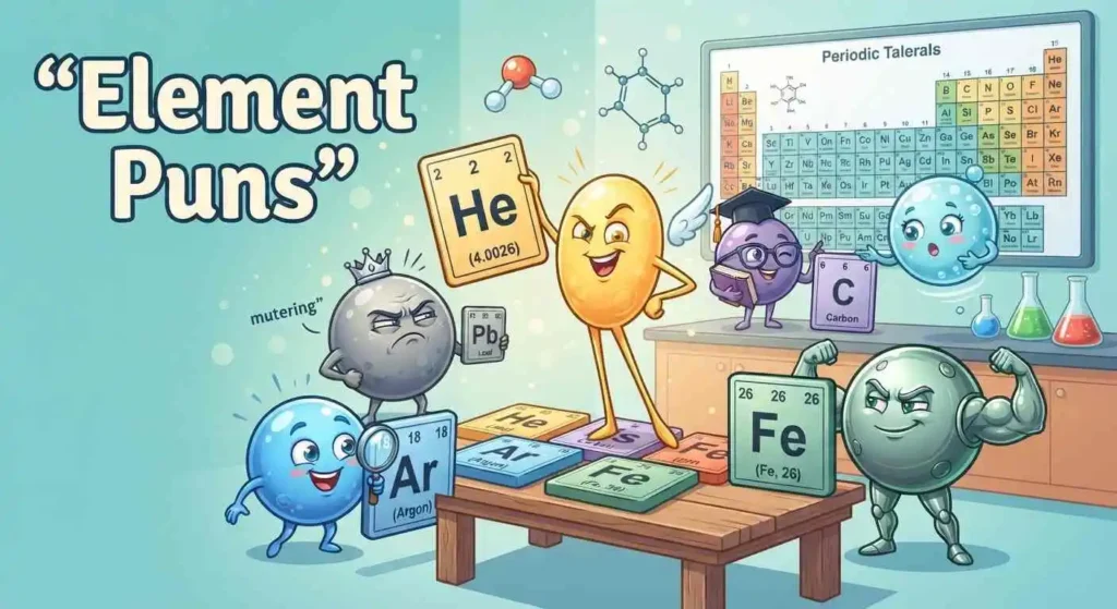 Funny elements periodic table