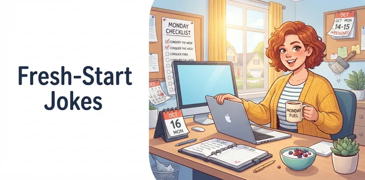 Fresh-Start Week Jokes   