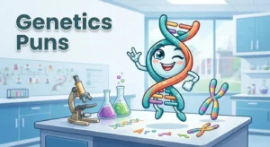 Funny genetics with DNA