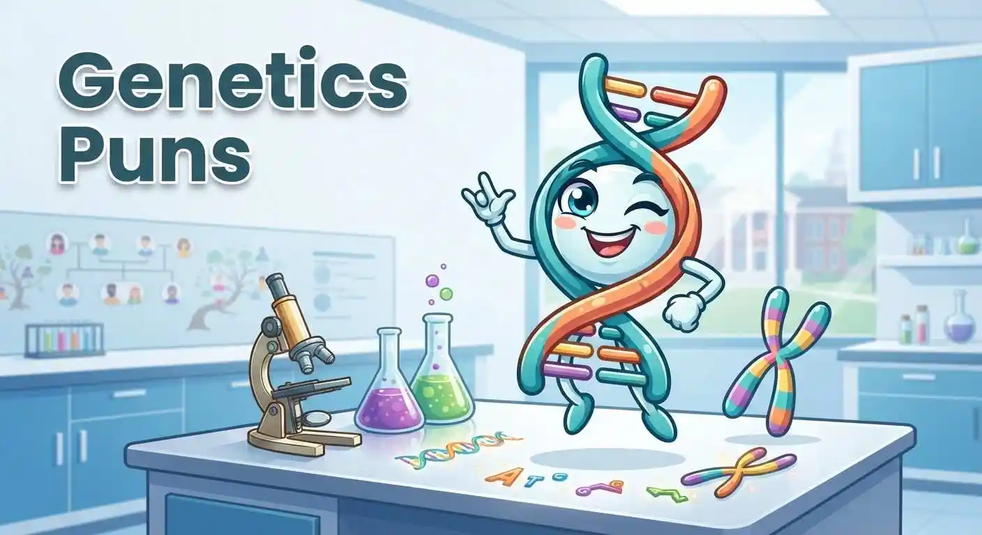 Funny genetics with DNA