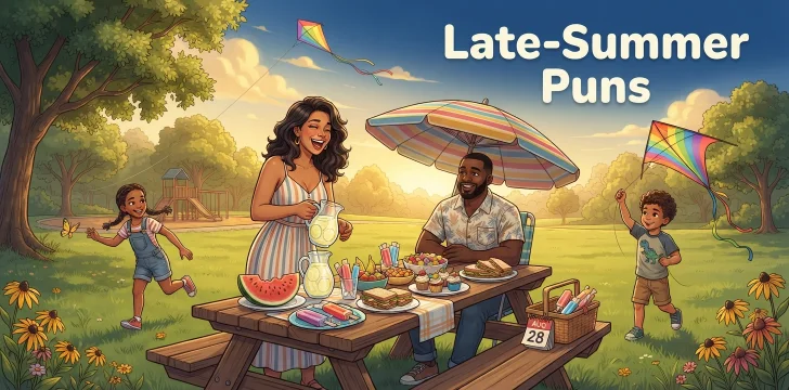 Late-Summer Puns for Family