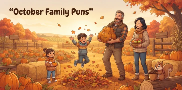 October Puns for Family