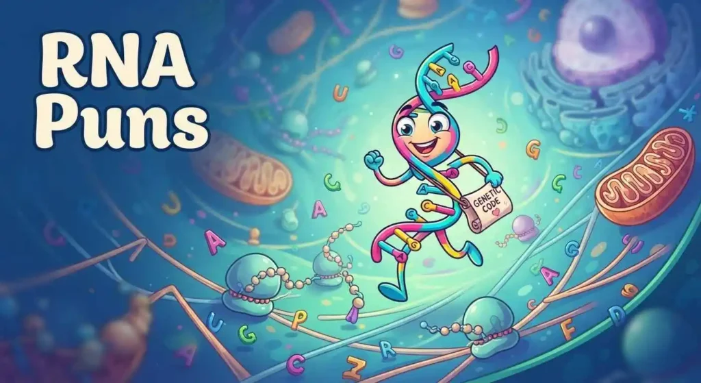 Funny RNA illustration