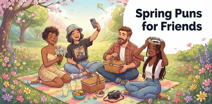 Spring Puns for Friends