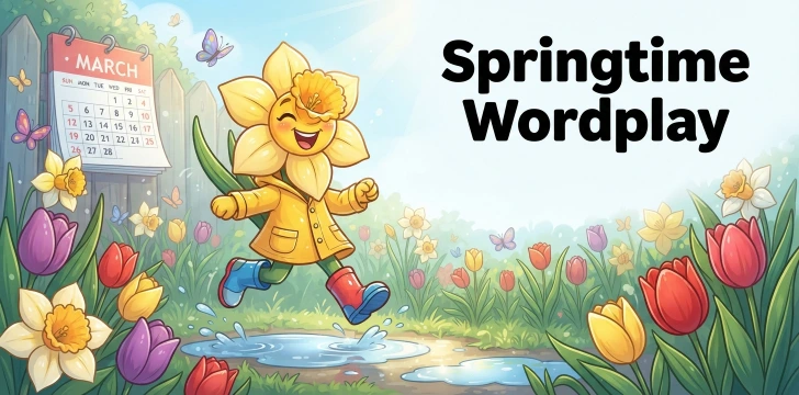 Springtime Wordplay
