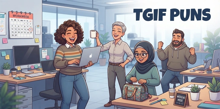 TGIF Puns   