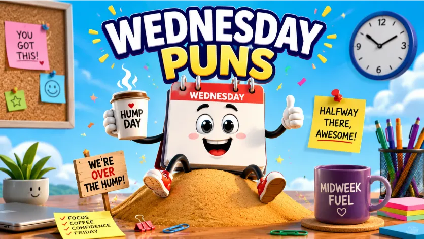 Wednesday Puns